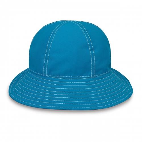 Kid's Aqua Microfiber Platypus Hat